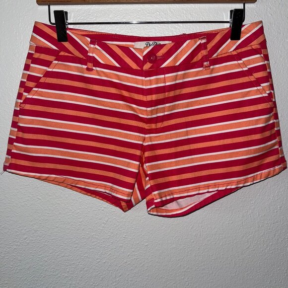 BeBop Tropical‎ Striped Shorts Size 5 - Picture 1 of 7